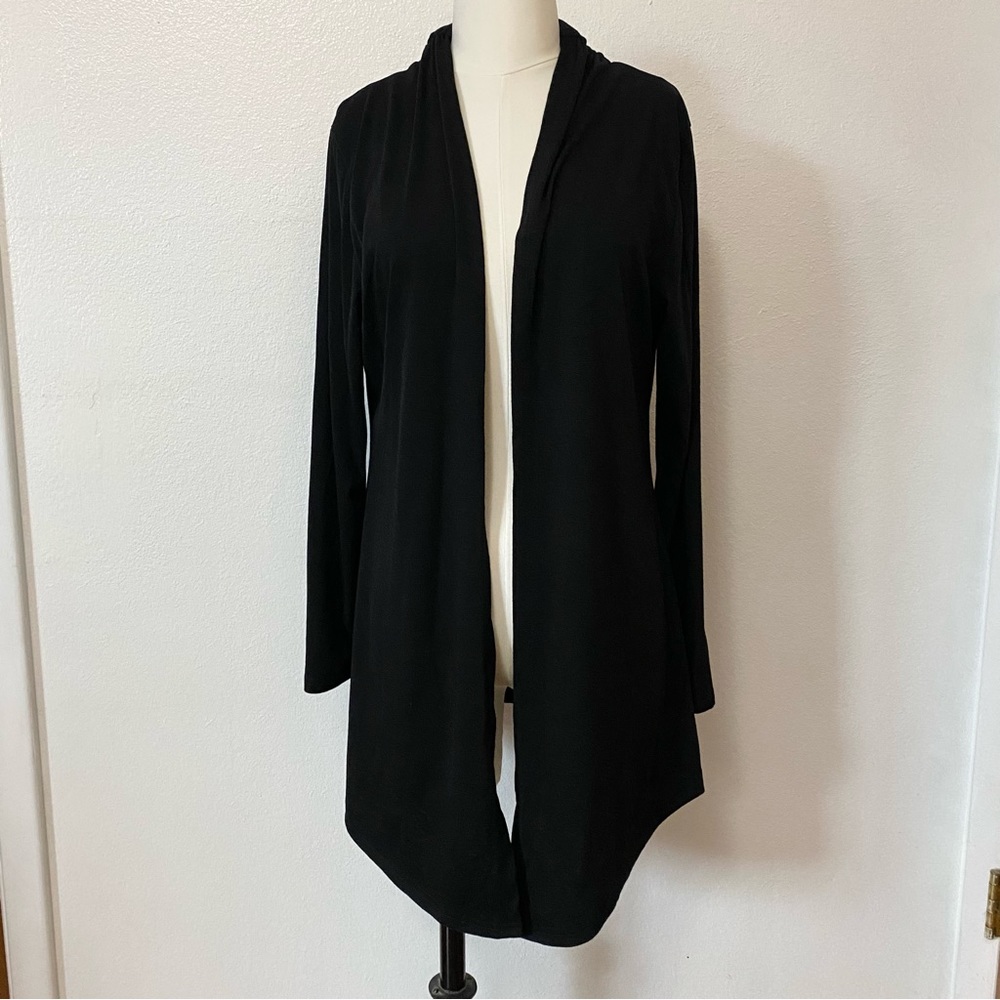 Becanbe Open Front Cardigan Black Size Medium